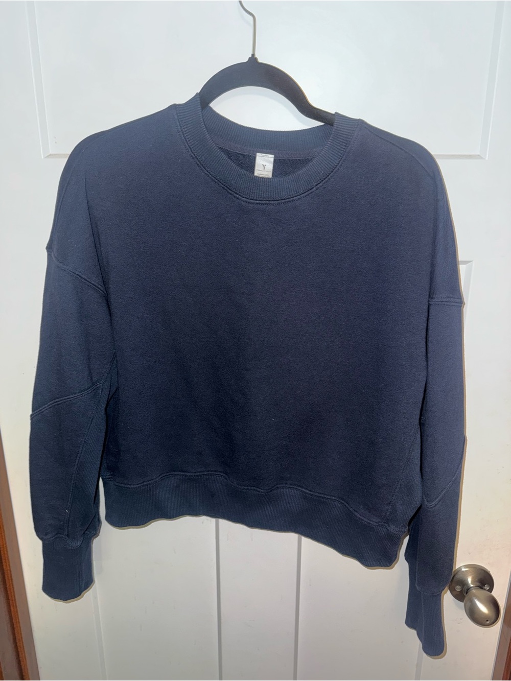 Yogalicious Navy Crewneck Pullover